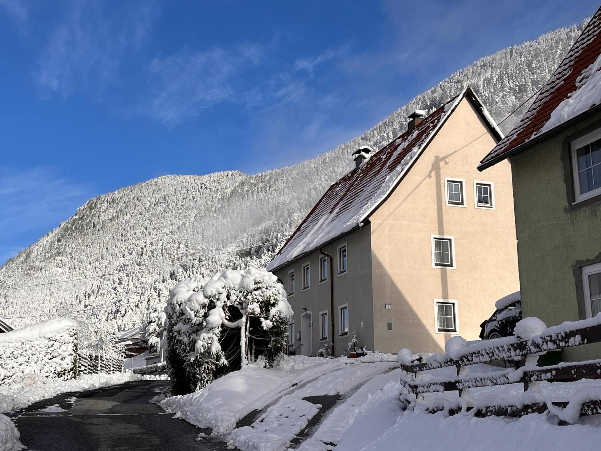 Apartamento Haus Im Hochtal Bad Bleiberg Exterior foto