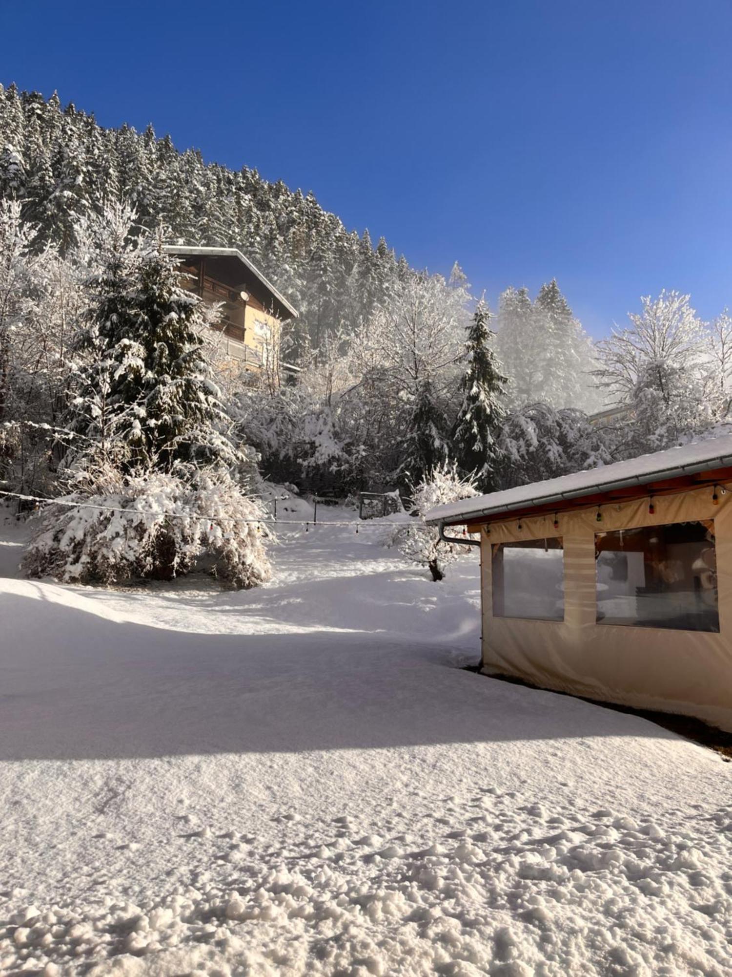 Apartamento Haus Im Hochtal Bad Bleiberg Exterior foto